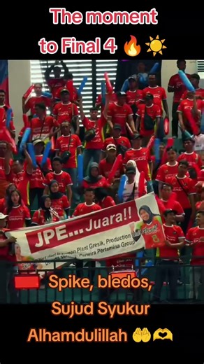 Moment kemenangan JPE di set 4 spike bledos Megatronz, JPE ke final 4 🔥 #megatronz #jpevolley