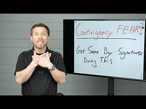 OBJECTIONS to The Contingency Agreement? Using "Risk-Reversal" to Close