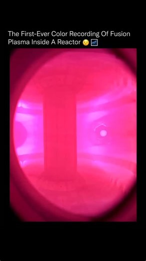 Mindset Alchemyx on Instagram: "You’re looking at the same process that powers the Sun, captured on camera for the first time in color. Inside the ST40 fusion reactor, scientists recorded superheated plasma swirling at over 100 million°C, a temperature hotter than the core of the Sun. This plasma is the fourth state of matter, where atoms fuse together and release energy far more efficiently than any reaction on Earth. This moment marks a historic milestone in fusion research, giving scientists