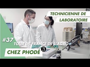 Je découvre le métier de technicien contrôle qualité de laboratoire comme Aurélie chez Phodé