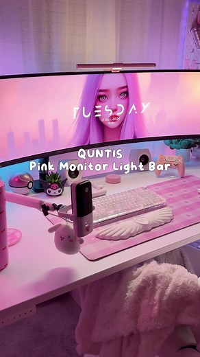 Quntis Pink Monitor Light Bar Review