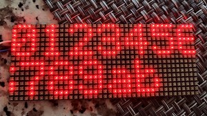 Tiny LED Matrix Panels Tile Together Perfectly