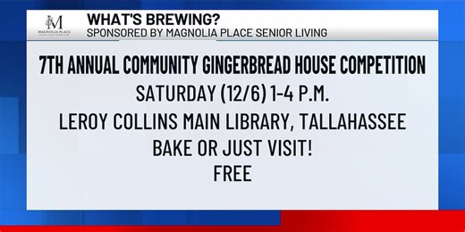 What's Brewing - 7th Annual Community Gingerbread House Competition