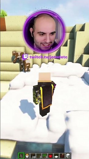 Minecraft but the snow is realistic Physics mod pro 2023