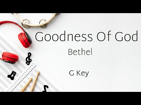 Goodness Of God - Bethel (Backing Track and Cover)
