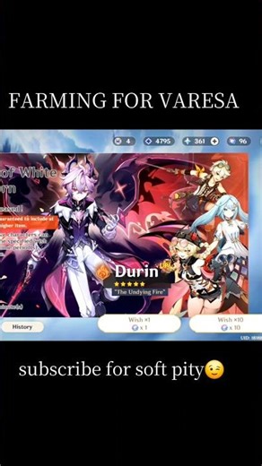 1 MORE DAY LESSS GOO #genshinimpact #varesa #primos #nodkrai #6.2