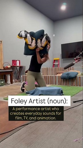 What Does a Foley Artist Actually Do? 🎧 Foley for Film & TV #FoleyArtist #FilmSound #Shorts