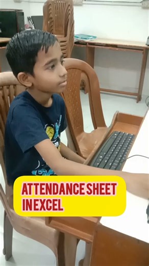 How to make Attendance Sheet in Excel#excel#ujala#exceltips