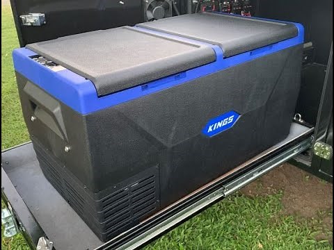 Kings 75 litre dual zone fridge