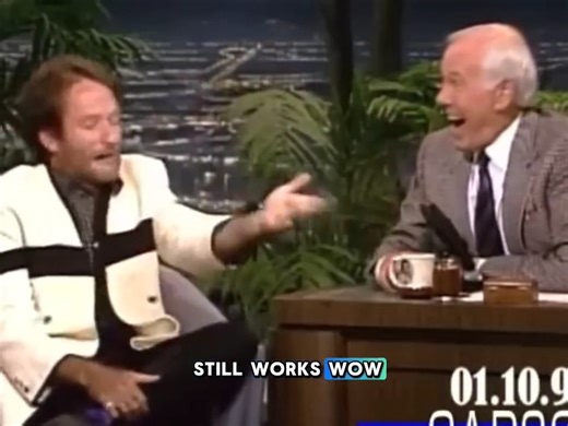 Robin Williams is Hilarious Carson Tonight Show | The Tonight Show Starring 2024