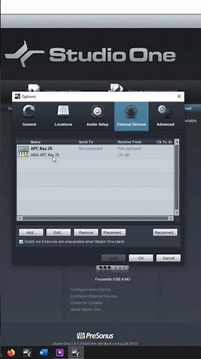 TUTORIAL ITA STUDIO ONE: collegare tastiera e strumenti esterni #daw #tutorial #ita #StudioOne