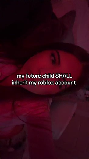 My Future Child Inheriting My Roblox Account