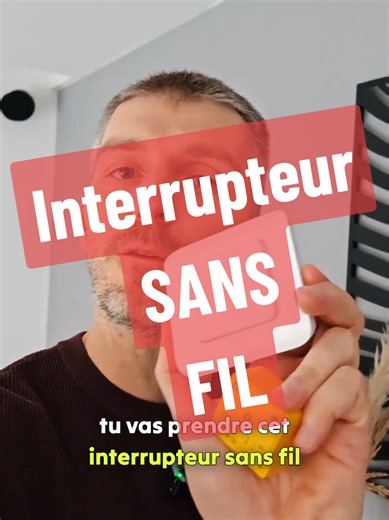 #interrupteur #sansfil #électricité #eclairage #domotique