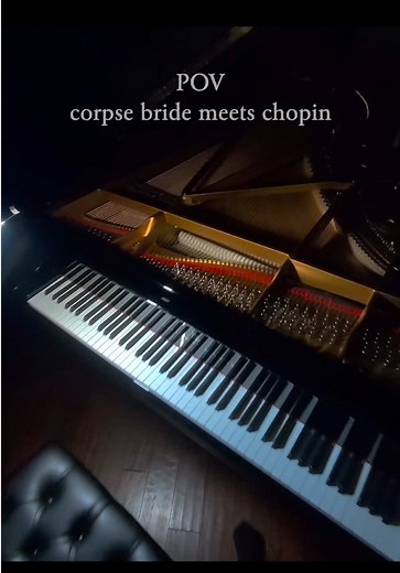 Corpse Bride and Chopin Piano Cover Fusion