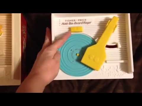 Fisher Price Record Player New vs. Old