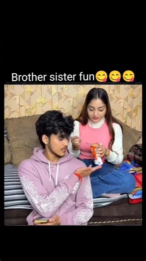 Brother sister masti😂😂😂 #funny #masti #fun #brother #sister #shorts #ytshorts