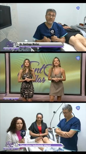 @juntoaellas on Instagram: "💙 Várices: cuando la salud y la estética se tratan juntas En #JuntoAEllas conversamos con el Dr. Santiago Muñoz @drsantiagomunozdlr flebólogo, y la Dra. Noelia Martínez @dranoeliamartinez dermatóloga del equipo de Fleboláser, @flebolasertucuman quienes nos mostraron un caso clínico real para explicar por qué el tratamiento de várices debe ser integral: primero la salud, luego la estética. 🩺 El enfoque del Dr. Santiago Muñoz Nos explicó cómo el diagnóstico con ecodop