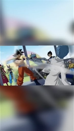 GOKU vs FUTURE TRUNKS ☠️ | The Fight That Shook Time #goku #animeshorts #dragonball #futuretrunks