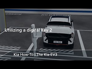 Utilizing a digital key 2 | The Kia EV3