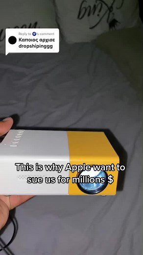 DLAV Mini Projector on TikTok