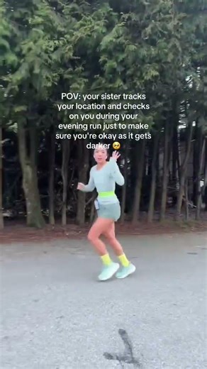 Love her #Running #girlswhorun #runningsafety #Shorts #karinarunsworld