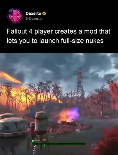 Impressive Fallout 4 Mod Featuring In-Game Nuke