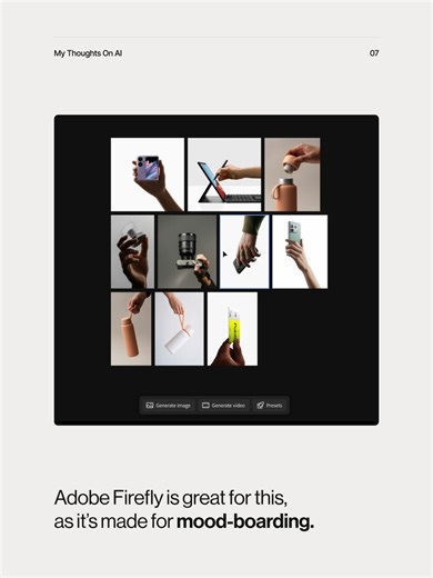 Robert McCombe | Here are my thoughts on using AI in design. Personally, I was very scared of delving into the world of AI, but the more and more I used... | Instagram