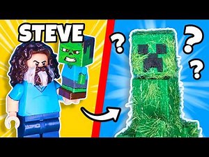 I Built the MINECRAFT MOVIE in LEGO…
