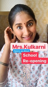 4.3M views · 98K reactions | Mrs. Kulkarni opens up about Schools re-opening… to send or not to send? | AiyyO Shraddha | Facebook