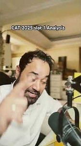 CAT 2025 Slot 1 Analysis | Exam was moderate to difficult . #catexam