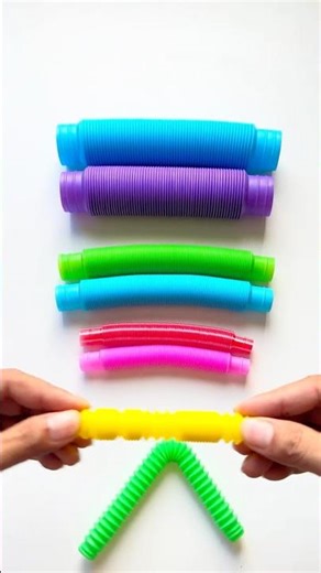 Relaxing and Creating ASMR POP-TUBE #asmr #satisfying #relaxing #oddasmr #creative