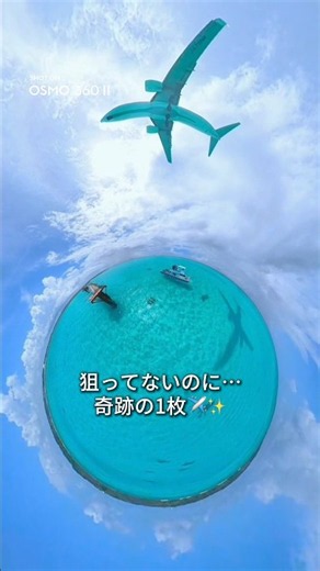 空に投げた瞬間、奇跡の1枚が生まれた！？｜Osmo 360 II