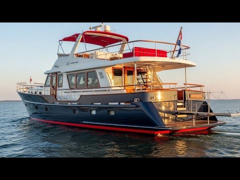 Ultimate Classic Trawler Yacht Tour | Timeless Luxury & Long Range Cruising Power