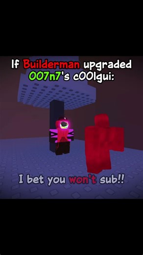 POV: If builderman upgraded 007n7's c00lgui || #roblox #forsaken #fyp