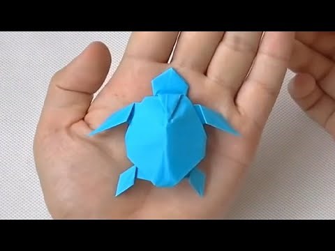 Origami Tortue Facile | Comment faire une tortue en origami