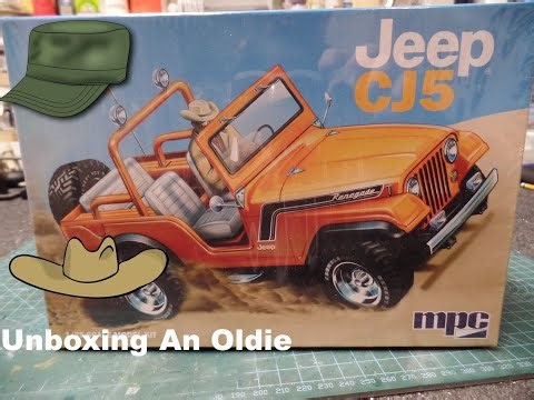 Jeep CJ5 MPC 1:25 Scale Model Car Kit Unboxing, Channel Shout Out