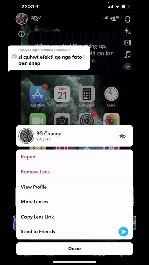 How to Change the Background on Snapchat!