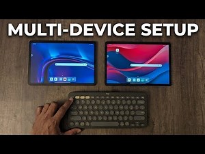 How to connect multiple devices to a single Keyboard (Pebble Keys 2 K380s)