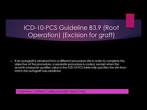 ICD-10-PCS - Guidelines