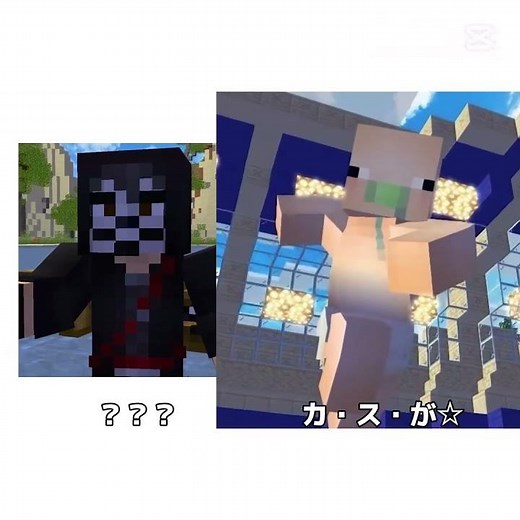 ミスター赤ちゃんはとうとうブラックをバカにしました，その結果はどうなるのかな #ウォーターチャレンジ #マイクラ #マインクラフト #すまないスクール