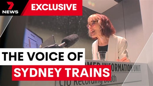 The woman who voices Sydney train announcements revealed