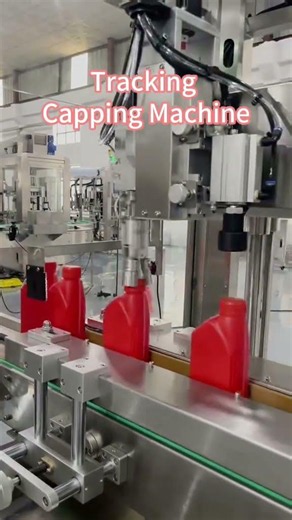 Tracking Capping Machine | Automatic Inline Bottle Capping Machine