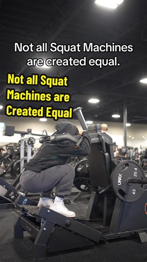 Squat Machine Comparison: Glutes vs. Quads