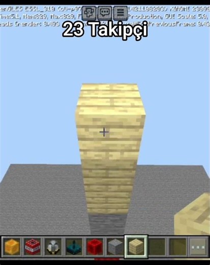 Takipçim Kadar Blok Diziyorum Minecraft #minecraft #minecraftshorts #minecraftbuilding