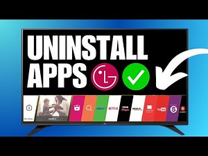 LG Smart TV How To Uninstall & Install Apps