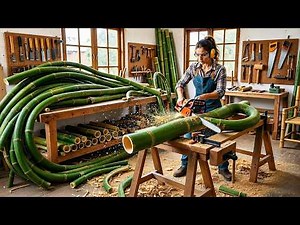 Unique Handcrafted Bamboo Project | Turning Bamboo into Durable, Luxurious Furniture Masterpieces