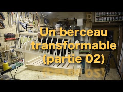 Detailed production: a convertible baby bed, second part (cradle, first age)