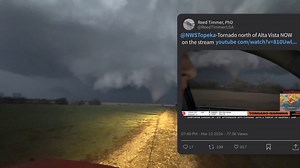 Our new storm chasing series, TWISTERS IRL, showing the most extreme #tornado intercepts over the history of Mankind, premieres this Friday on YT! You will not want to miss this - Team Dominator in our prime | Reed Timmer Extreme Meteorologist