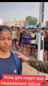 159K views · 2.3K reactions | Army Girls height test | Armed Forces | Facebook