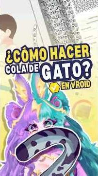 How to Make a Cat Tail in VRoid Studio 🐱✨ (Step-by-Step) #vtuber #vroid #vroidstudio #carolunavt